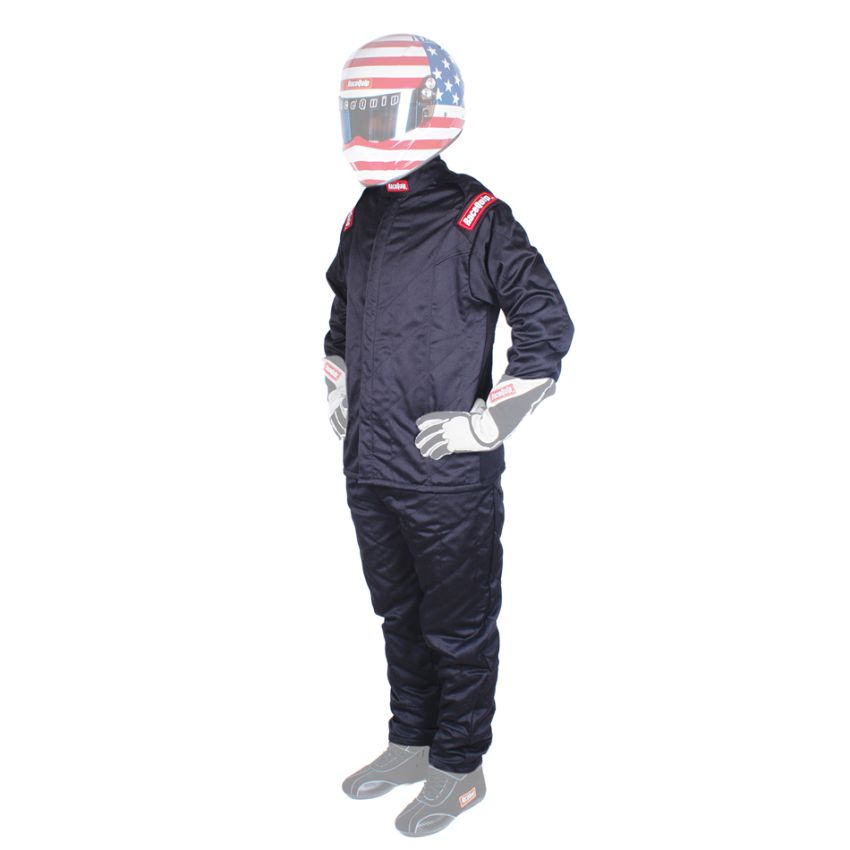 RACEQUIP RQP91619079 Jacket Chevron-5 Black XX-Large SFI-5