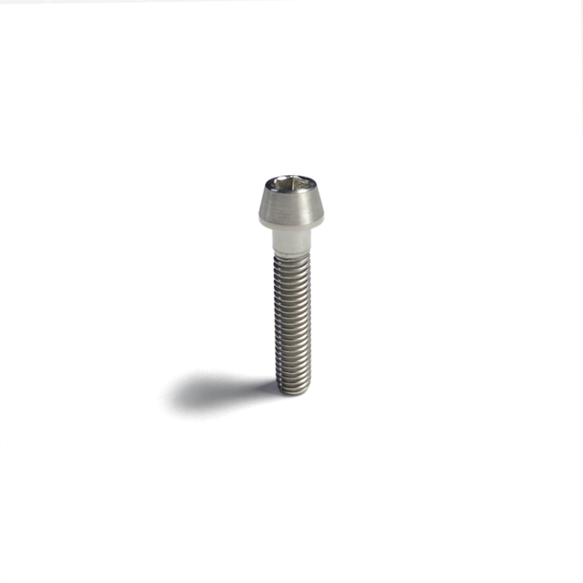 Ticon 126-00312-0420 Industries Titanium Screw Taper Socket Cap M5x20x.8TP 4mm Allen Head