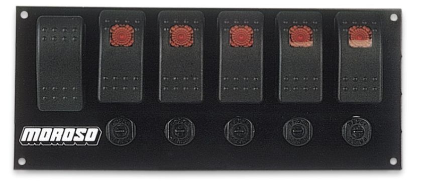 MOROSO MOR74180 Rocker Switch Panel Kit