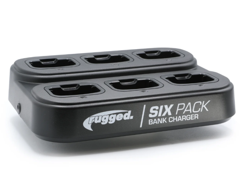 Rugged Radios 6PACK-R1 6-Pack Bank Charger for Handheld Radios R1