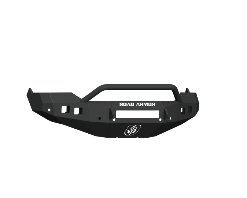 Road Armor 413F4B-NW 13-18 Ram 1500 Stealth Front Bumper w/Pre-Runner Guard - Tex Blk