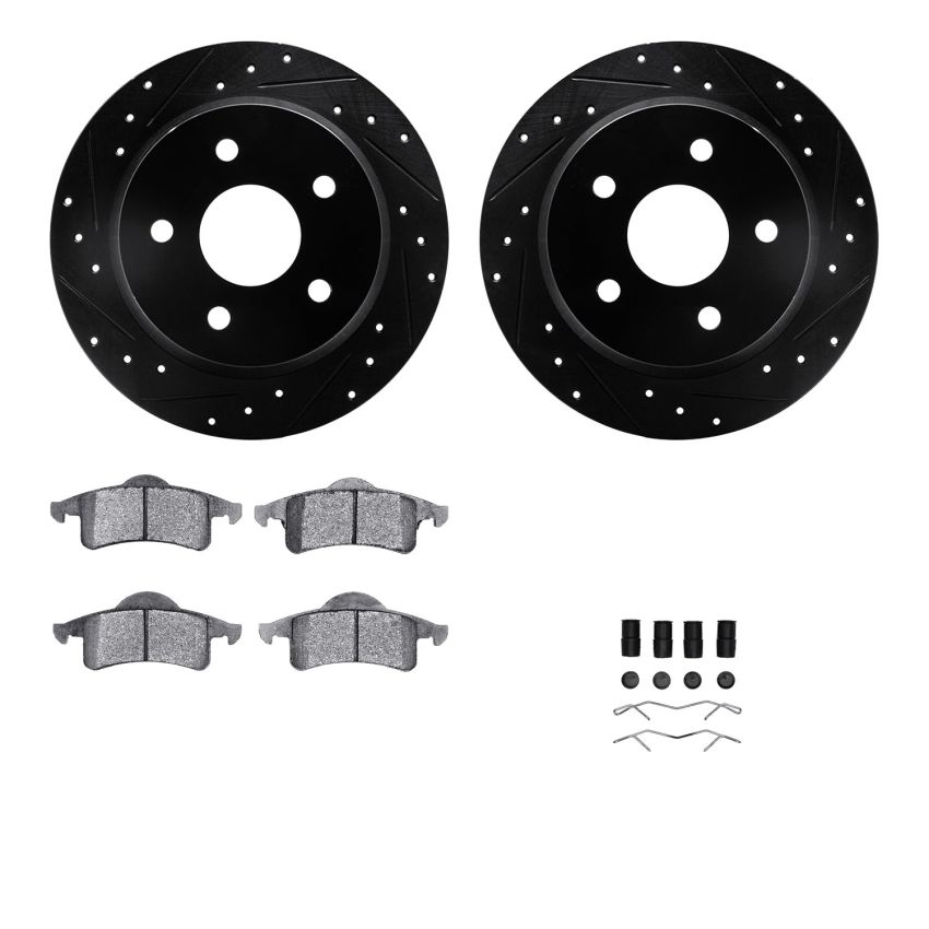 Dynamic Friction 8412-42034 Rotor Kit