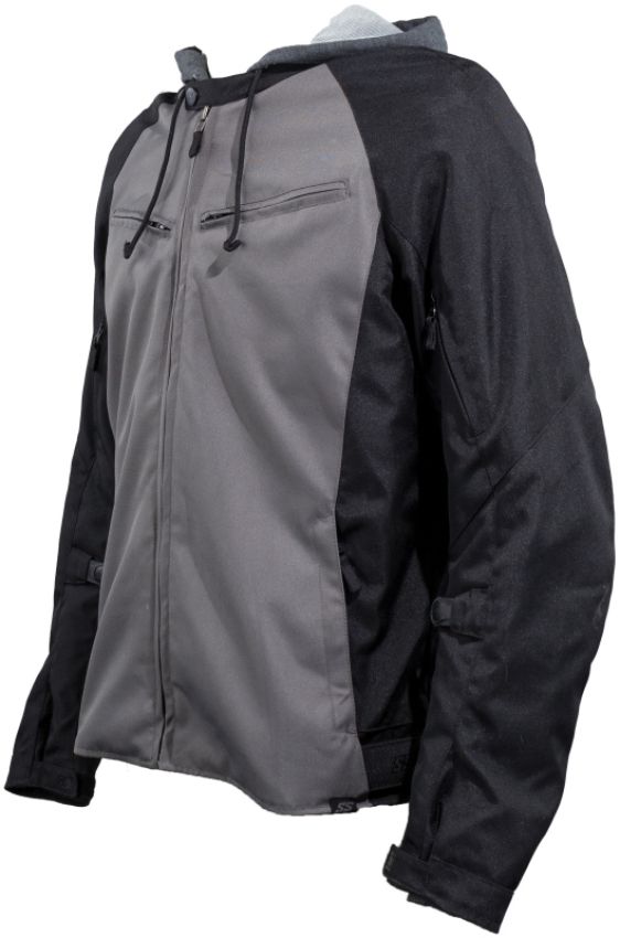 Speed and Strength 609822 Off The Chain 3.0 Textile Jacket Charcoal - Small