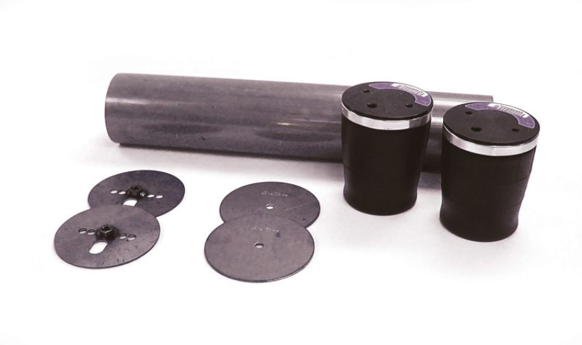Ridetech 11009502 CoolRide air spring and bracket kit, universal fitment, 3000 lb.