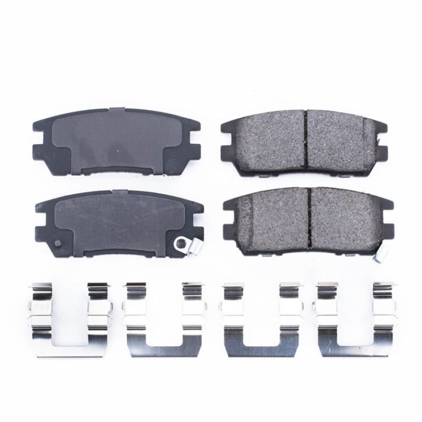 PowerStop 17-567 PowerStop - Z17 Low-Dust Ceramic Brake Pads with Hardware