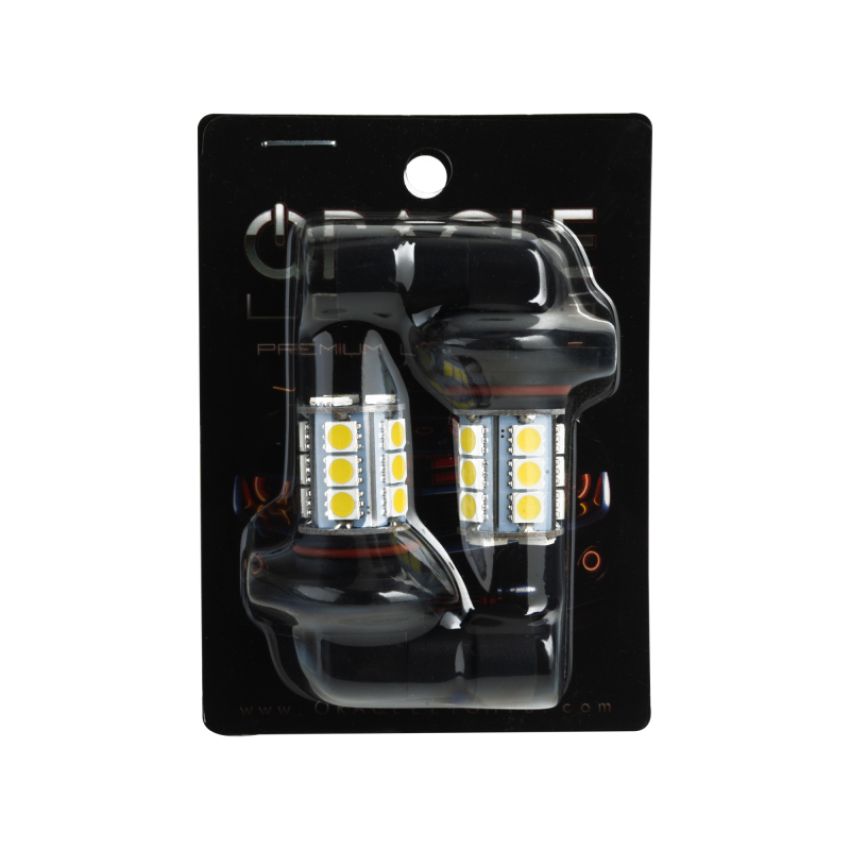 Oracle Lighting 3601-001 H10 / 9145 18 LED Bulbs, White, Pair
