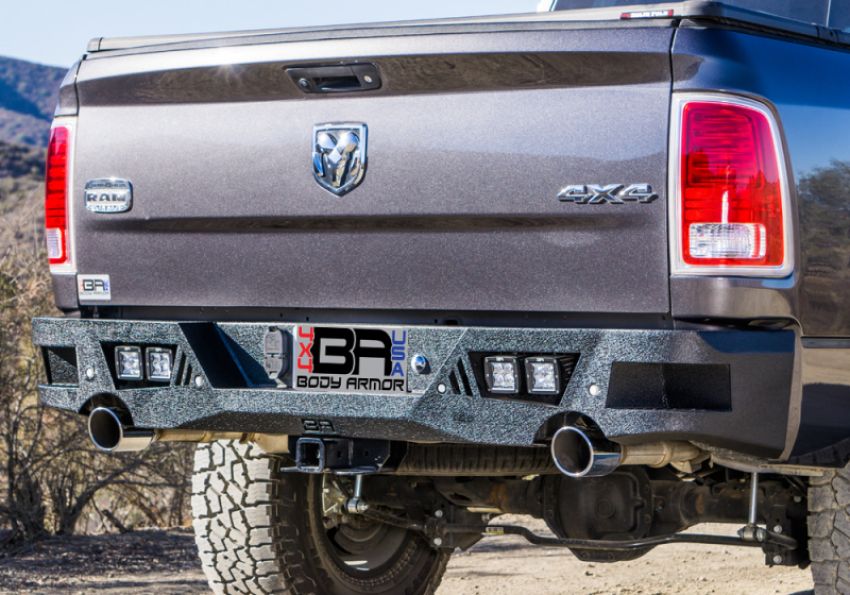 Body Armor 4x4 FD-2964 99-16 Ford Superduty Eco Series Rear Bumper