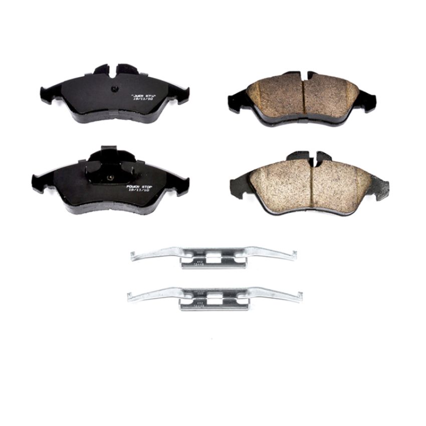 PowerStop 17-950 PowerStop - Z17 Low-Dust Ceramic Brake Pads with Hardware