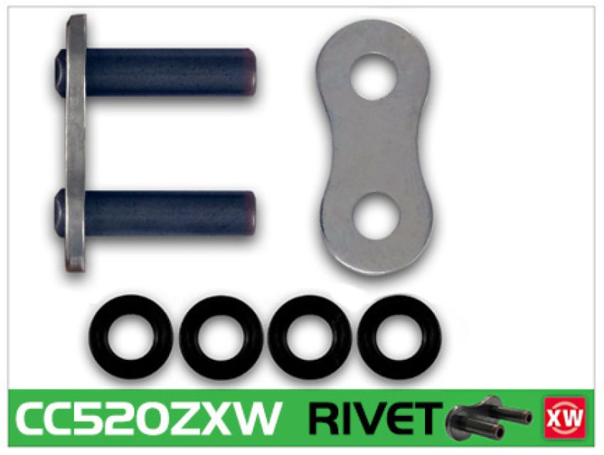 RK Chain CC520ZXW-RL CC520ZXW-RIVET - Chrome