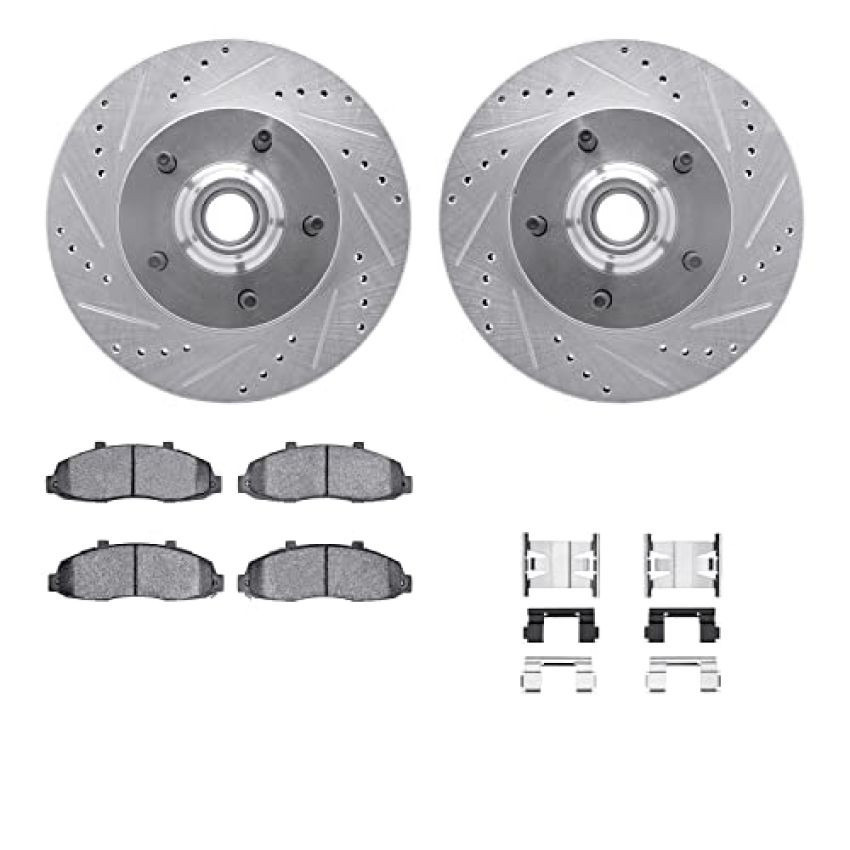 Dynamic Friction 7412-54056 Rotor Kit