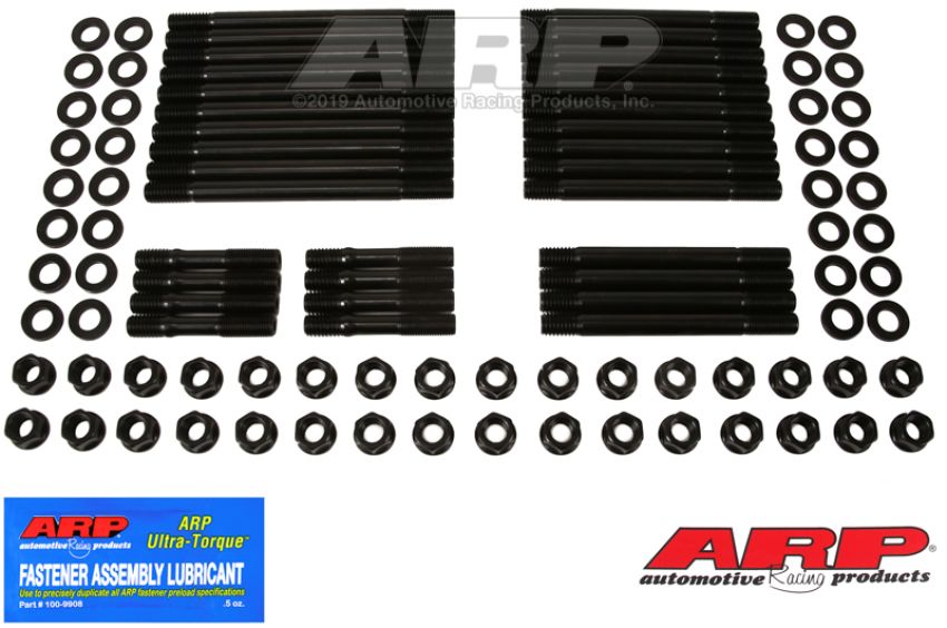 ARP 235-4525 Chevy Big Block MKIV w/ Merlin Heads 10 long Exhaust Stud Undercut Hex Head Stud Kit