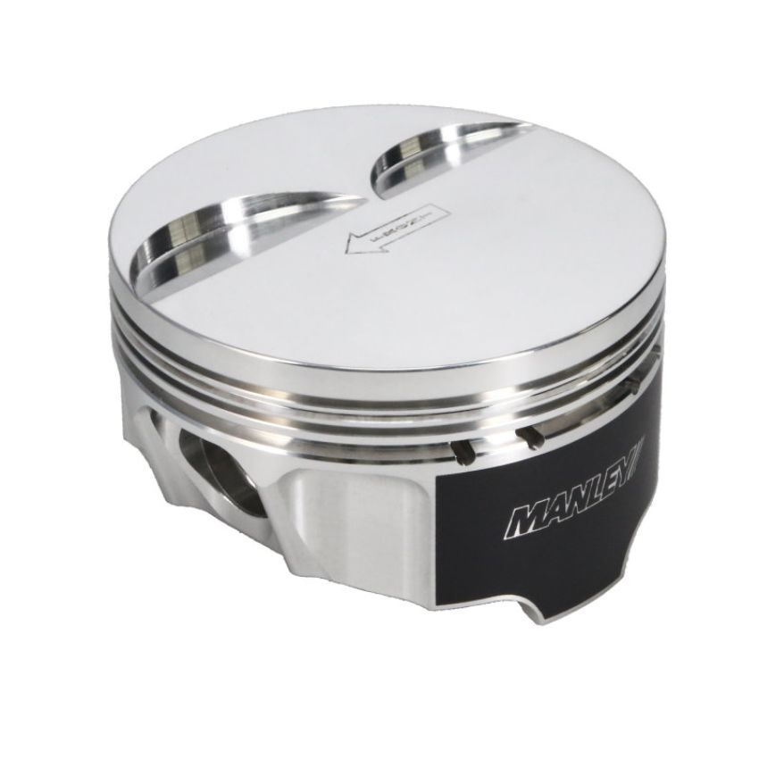 Manley Performance 562565C-8 Manley Chevrolet LS 4.065in Bore 1.304in CD 4CC Platinum Series Dish Piston - Set of 8