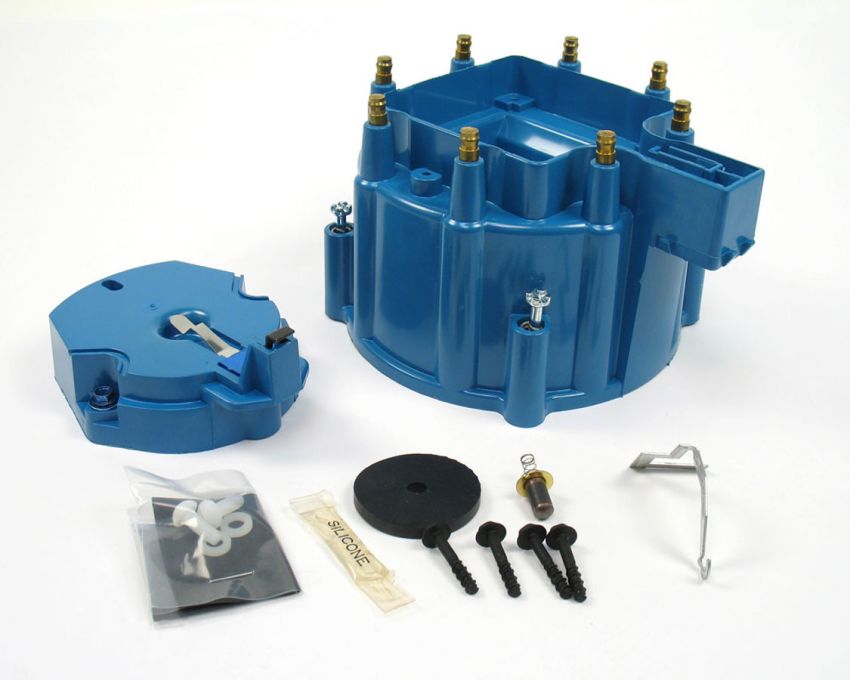 PERTRONIX IGNITION PRTD4002 GM V8 Cap & Rotor Kit - Blue