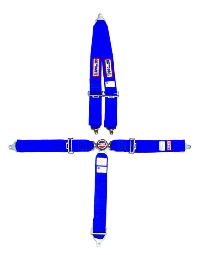 RJS SAFETY RJS1030103 5 PT Harness System Q/R BL Roll Bar 3inSub