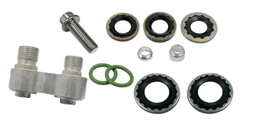 VINTAGE AIR VIN341080 GM Compressor Line Adapter Kit