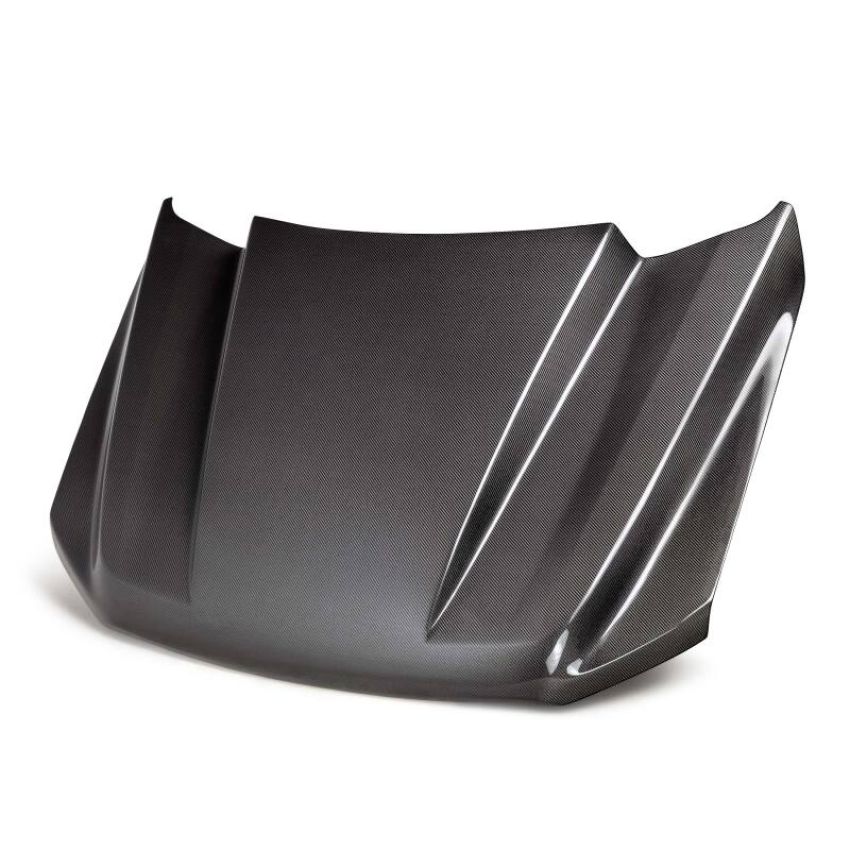 Anderson Composites AC-HD21FDF150-CJ 21-24 Ford F-150 Type-CJ Carbon Fiber Hood