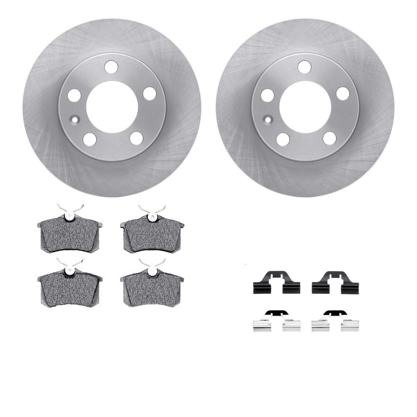 Dynamic Friction 6512-74236 Rotor Kit