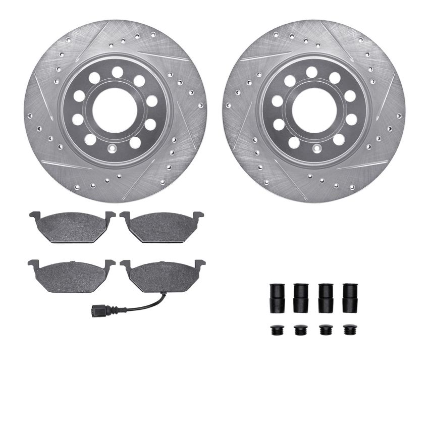 Dynamic Friction 7512-74065 Rotor Kit