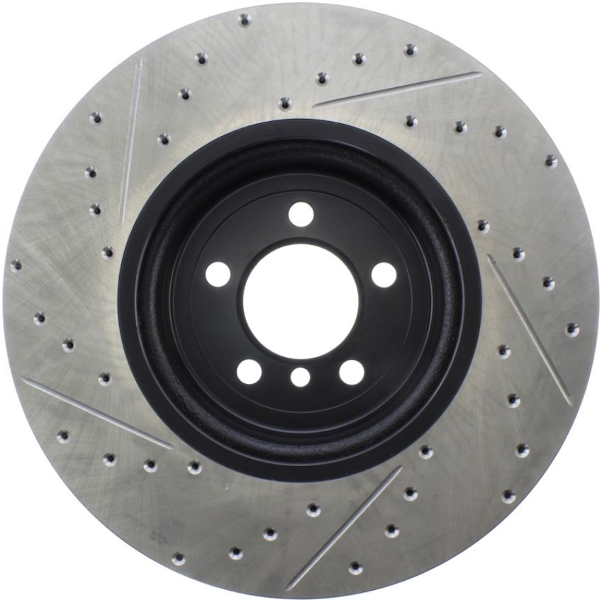 Stoptech 127.34144L Sport Drilled & Slotted Rotor - Rear Left