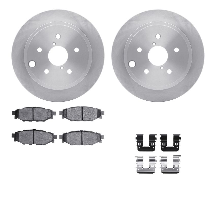 Dynamic Friction 6512-13162 Rotor Kit