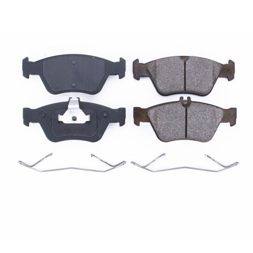 PowerStop 17-710 PowerStop - Z17 Low-Dust Ceramic Brake Pads with Hardware