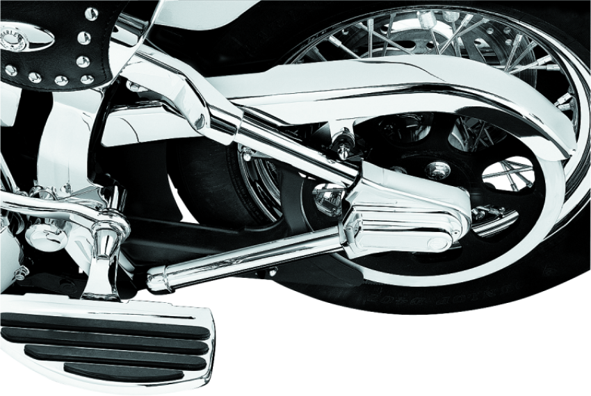 Kuryakyn 8108 Swingarm Cover Set 00-07 Softail Models (Set)