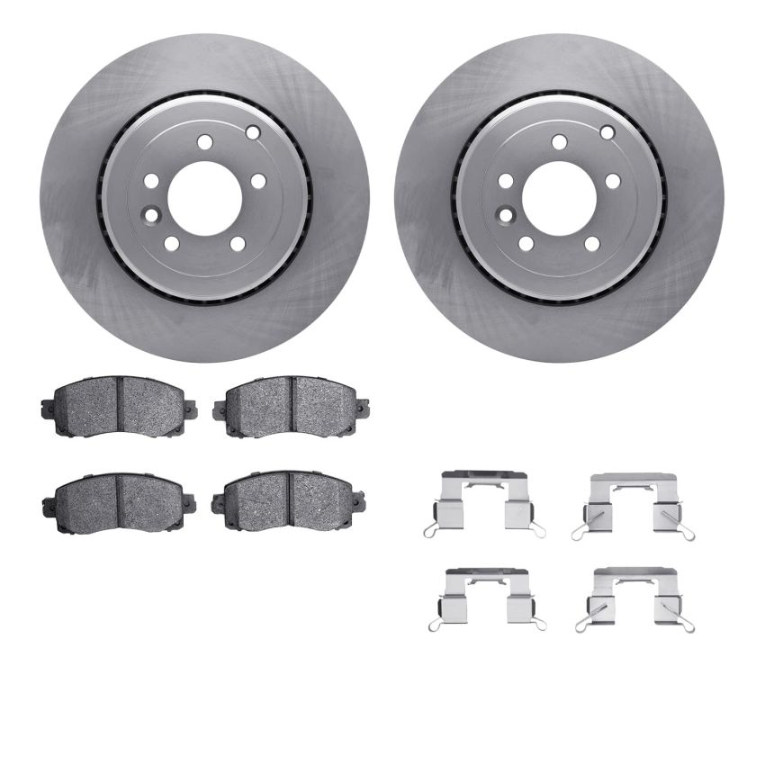 Dynamic Friction 6512-13212 Rotor Kit