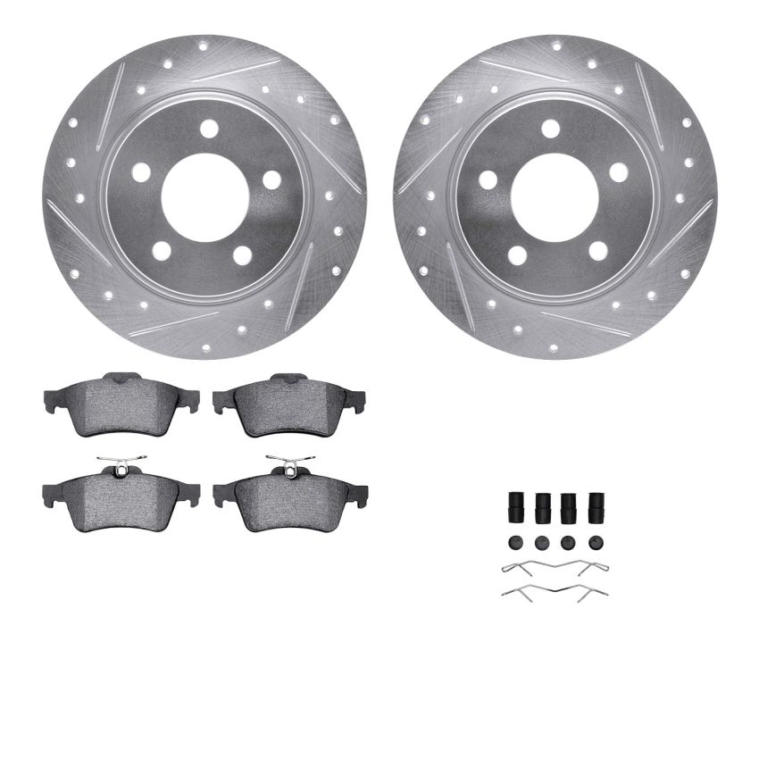 Dynamic Friction 7612-80001 Rotor Kit