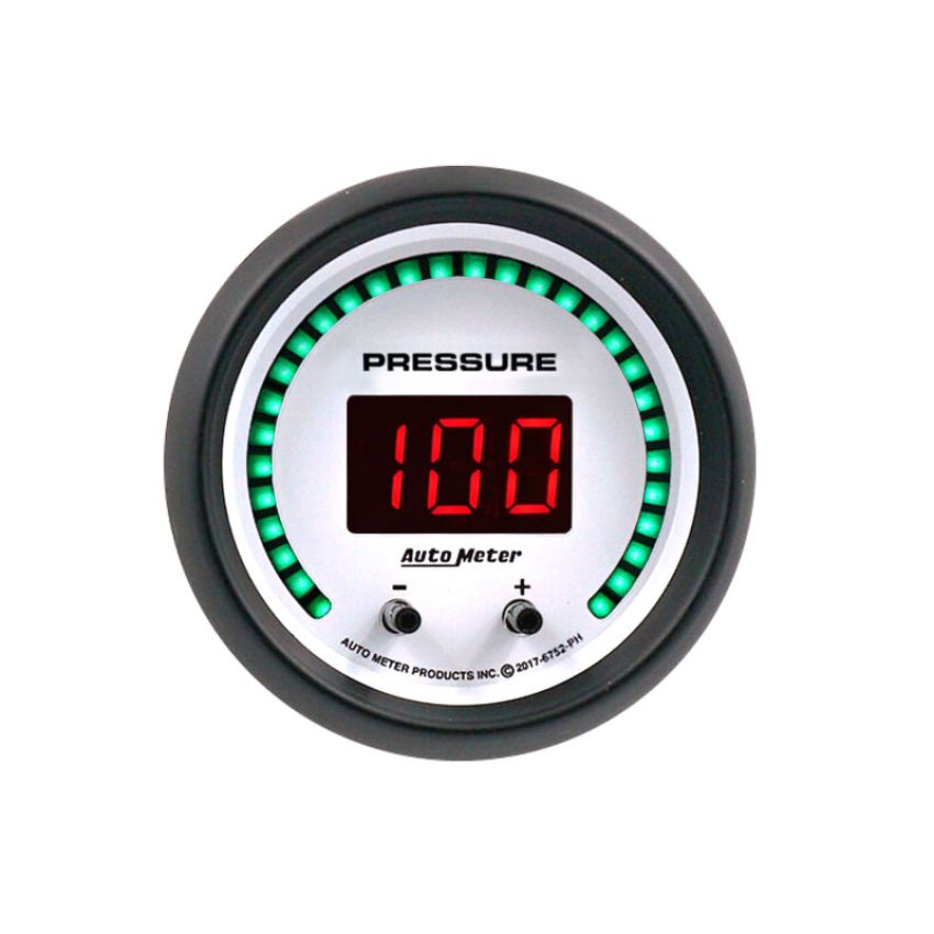 AutoMeter 6752-PH GAUGE, PRESSURE, 2 1/16