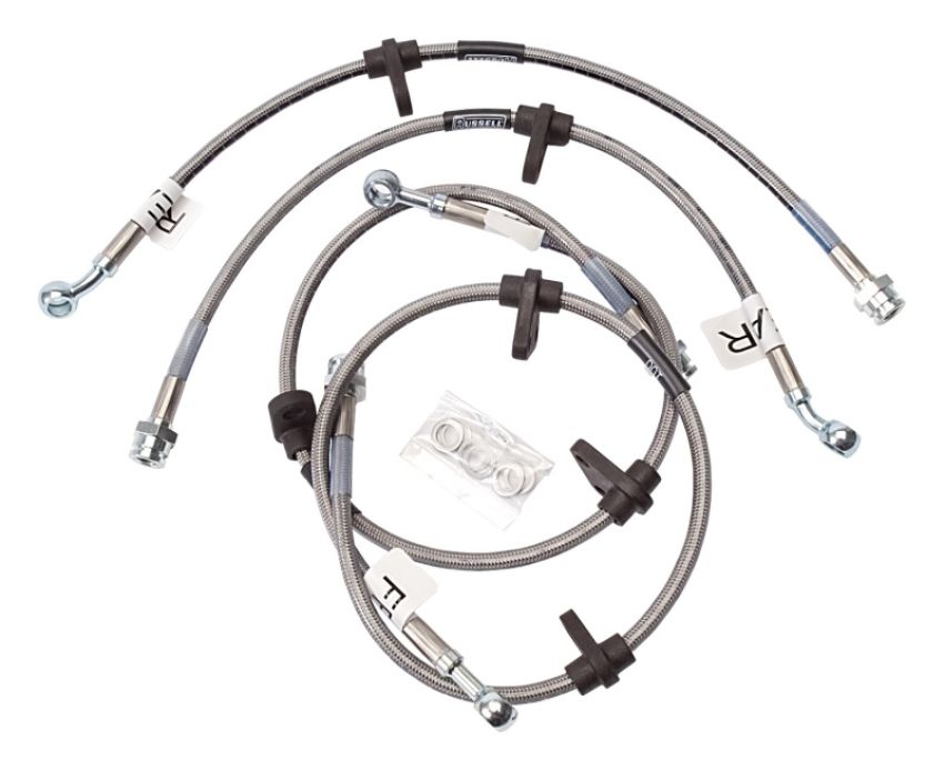 RUSSELL RUS684600 SS Brake Line Kit 92-95 Honda Civic