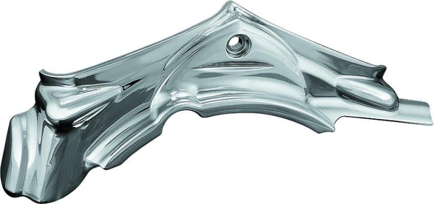 Kuryakyn 8392 Cylinder Base Cover 07-16 Touring & Dyna Models Chrome