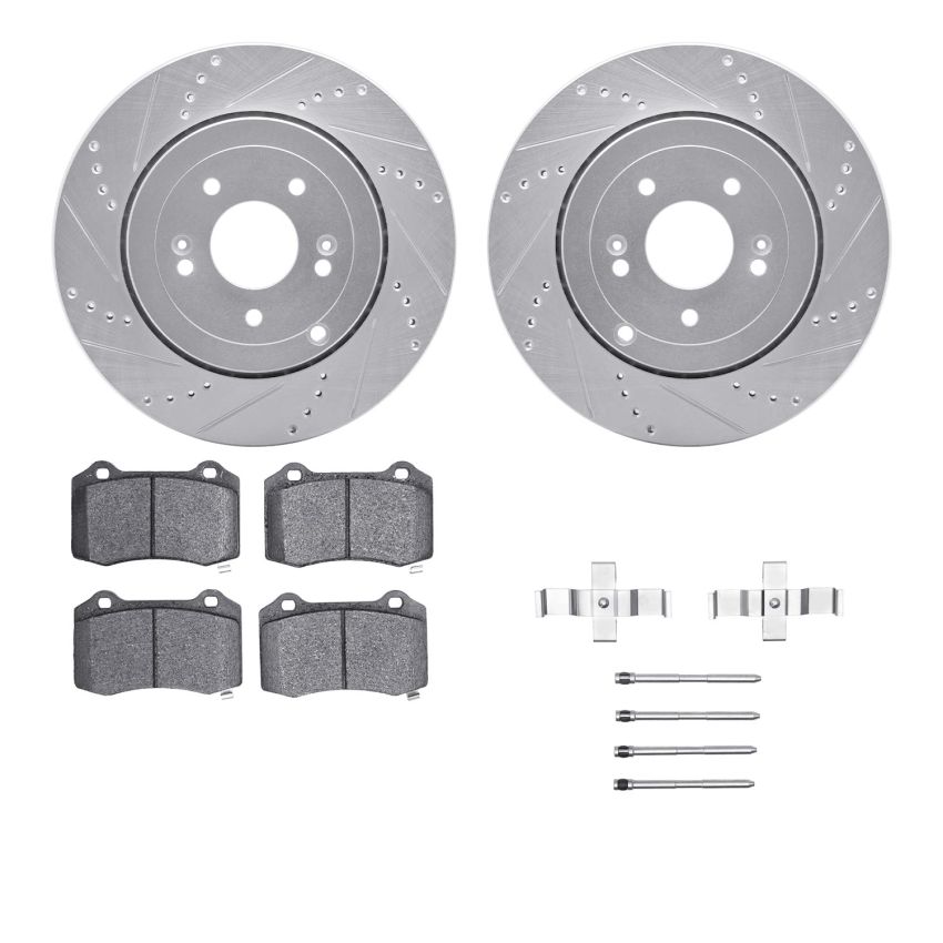 Dynamic Friction 7412-48020 Rotor Kit
