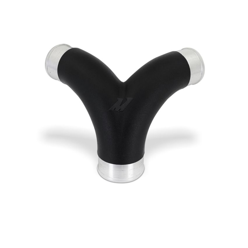 Mishimoto MMICP-BR27-21UHBK 2021+ Ford Bronco 2.7L High-Mount Intercooler Pipe Upgrade Kit - Wrinkle Black