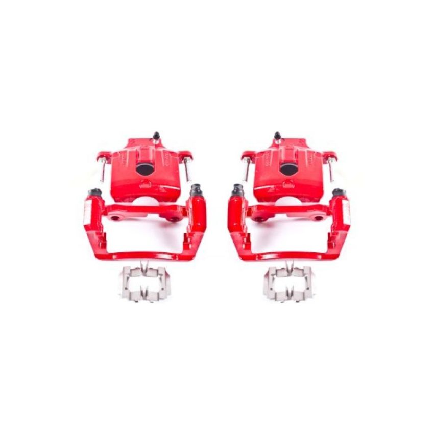 PowerStop S4804 Red Powder Coated Calipers
