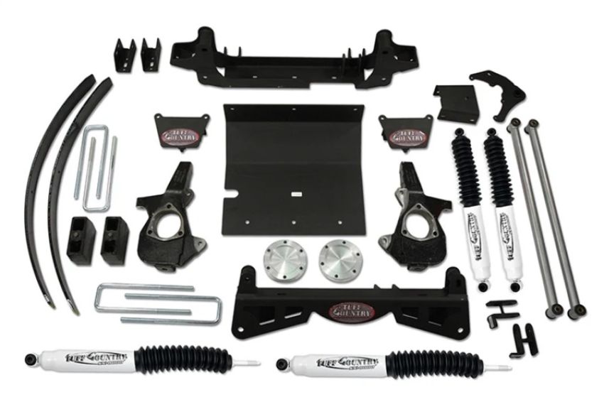Tuff Country 16959KN 99-05 Chevy Silverado 1500 4x4 6in Lift Kit (w/3pc Sub Frame SX8000 Shocks)
