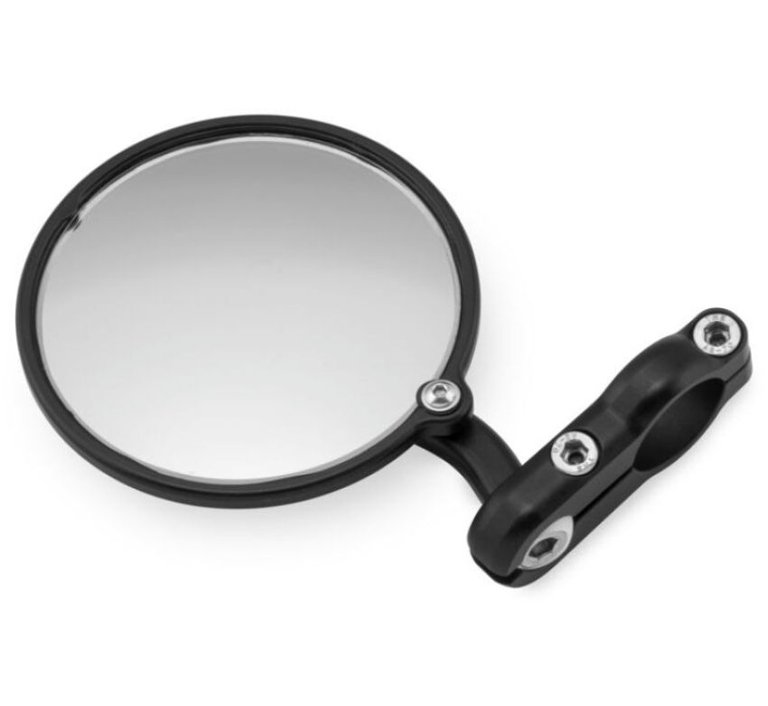 CRG Constructors HS-100-L CRG Hindsight 3 in. Round Bar-End Mirror Left - Black