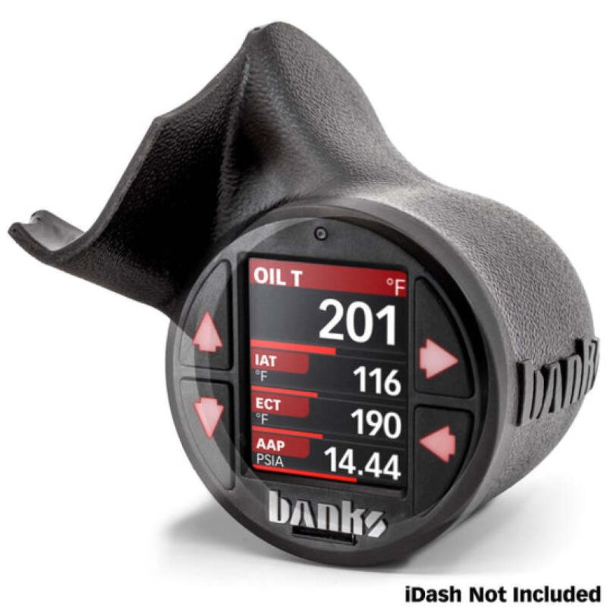 Banks Power 63373 Banks 22-24 Toyota Tundra Gauge Pod Kit - Single Gauge