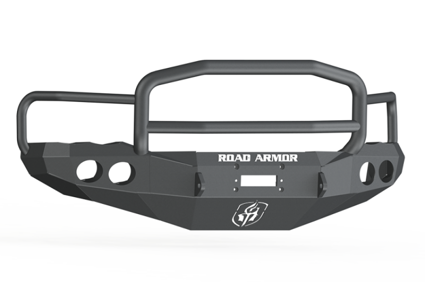 Road Armor 44035B 02-05 Dodge 1500 Stealth Front Winch Bumper w/Lonestar Guard - Tex Blk