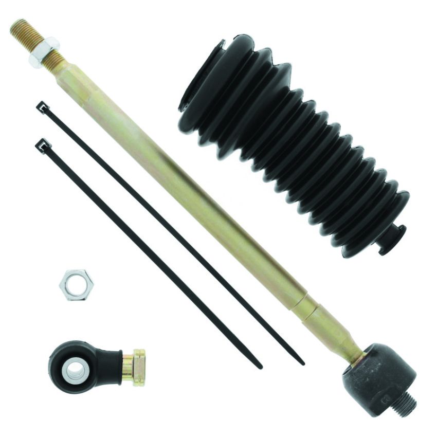 QuadBoss 411154 10-14 Polaris Ranger 400 4x4 Steering Rack Tie Rod Assembly Kit - Right Inner & Outer