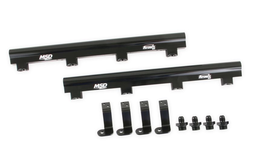 MSD IGNITION MSD2722 Fuel Rail Kit - LS7 MSD Atomic AirForce Intake