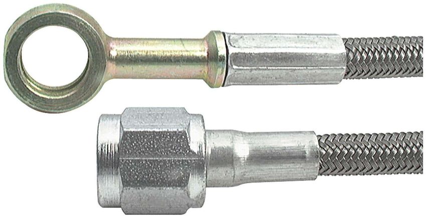 ALLSTAR PERFORMANCE ALL46440-21 21in #4 Line -4 Str/10mm Banjo