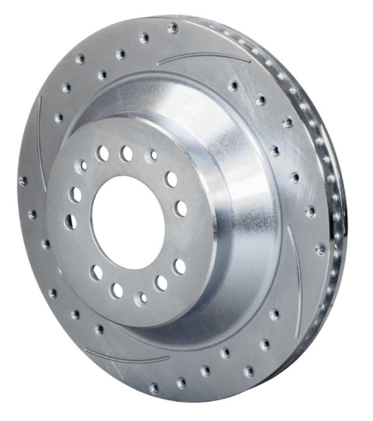 Wilwood 160-12190-BK Rotor-1.75 Offset SRP BLK Drl 12.88 x 1.10 - 5x4.50/4.75in