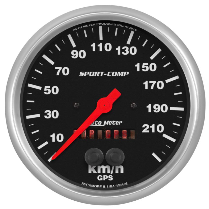 AutoMeter 3983-M GAUGE, SPEEDOMETER, 5
