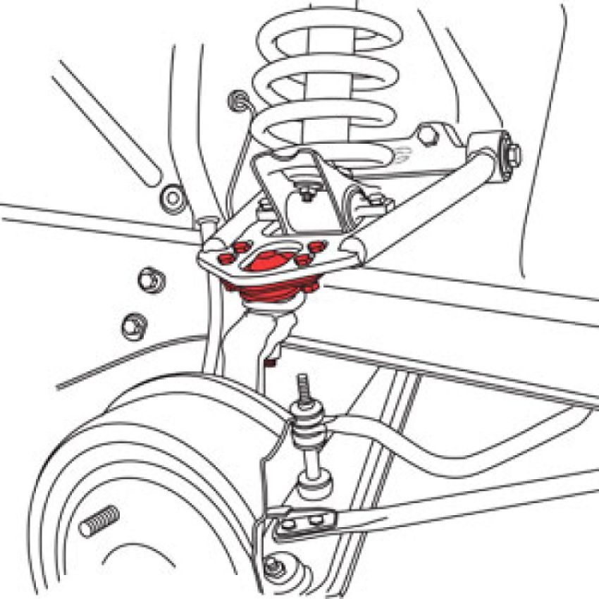 SPECIALTY PRODUCTS COMPANY 94009 FORD UPPER BALL JOINT