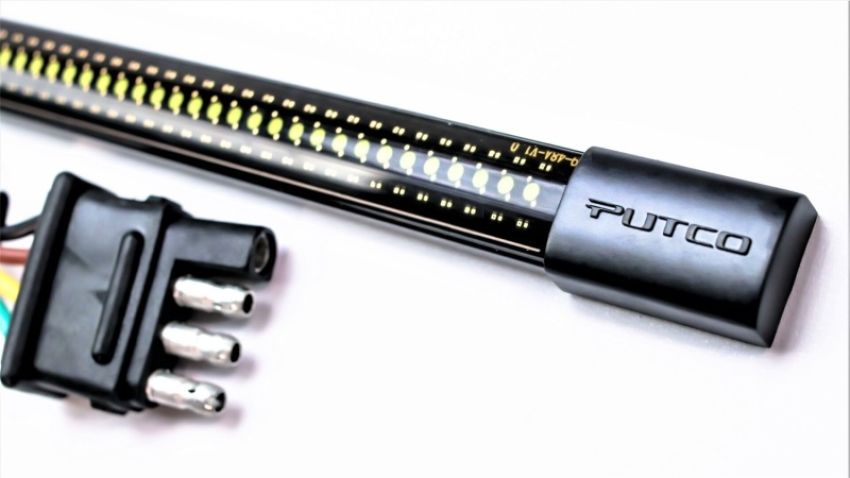 Putco 92009-18 2019+ RAM 1500/Jeep Wrangler JK/JL 18in Split Blade LED Tailgate Light Bar (Pair)