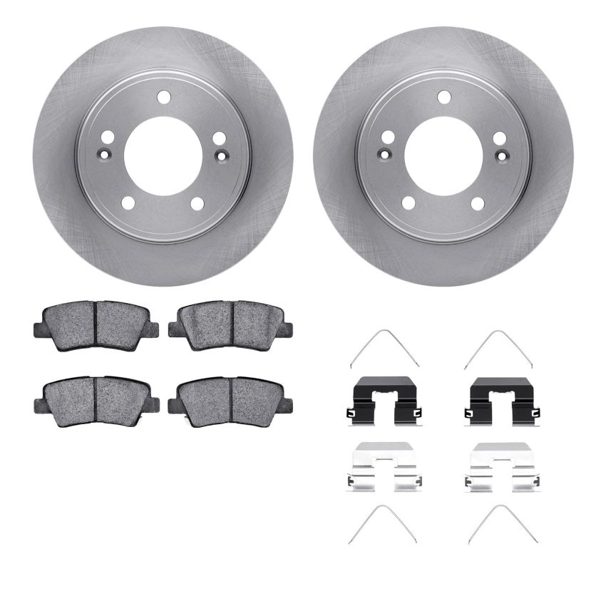 Dynamic Friction 6512-03322 Rotor Kit
