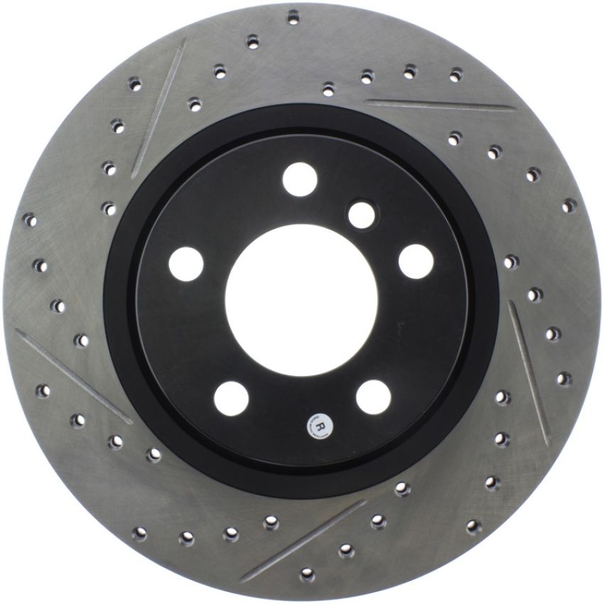Stoptech 127.34139R Slotted & Drilled Sport Brake Rotor