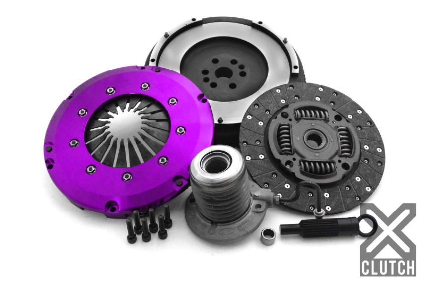 XCLUTCH XKFD24682-1A 15-18 Ford Mustang 2.3L Stage 1 Sprung Organic Clutch Kit