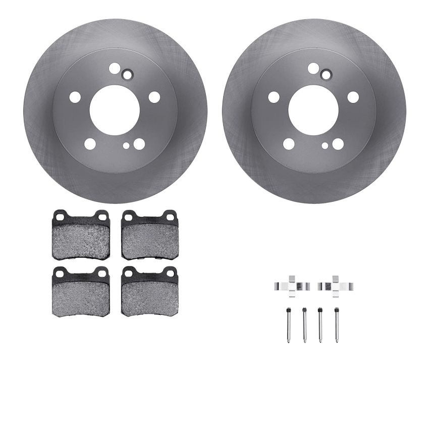 Dynamic Friction 6512-63227 Rotor Kit