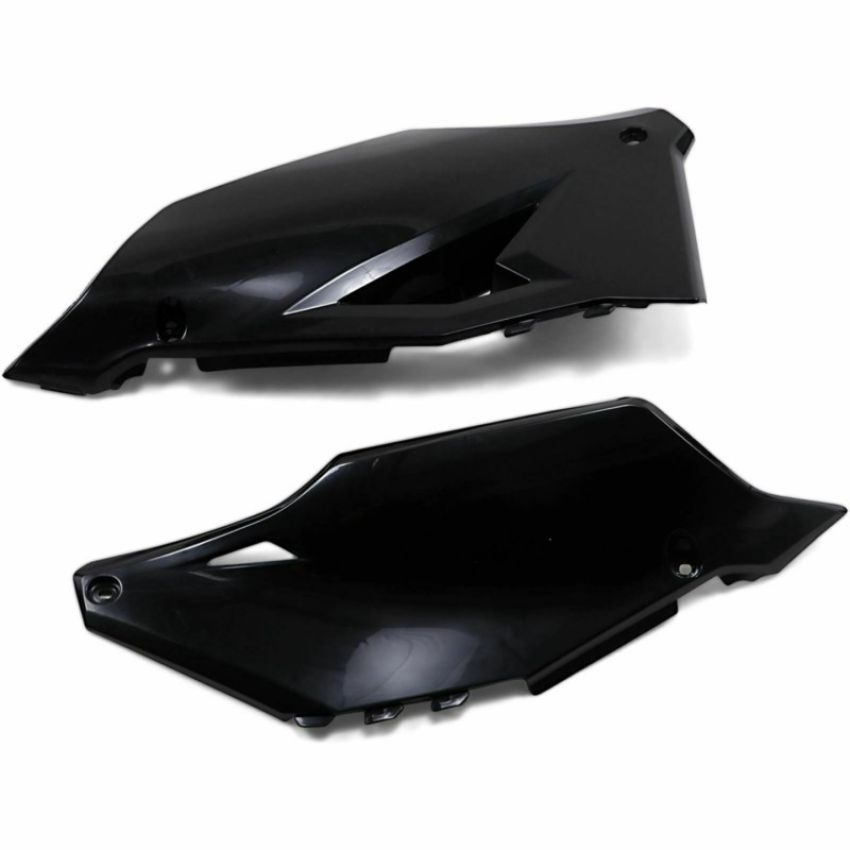 Cycra 1CYC-2770-12 21-23 Kawasaki KX250F Side Number Panels - Black